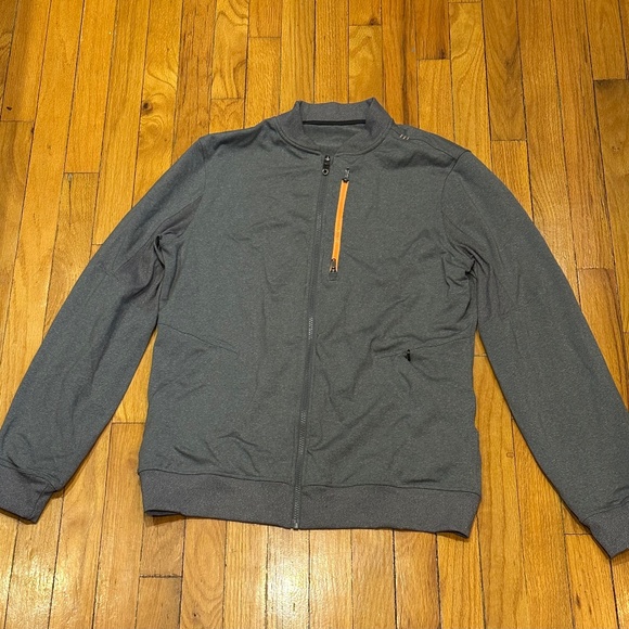 Lululemon Six Pack Jacket Grey/Salmon - Large